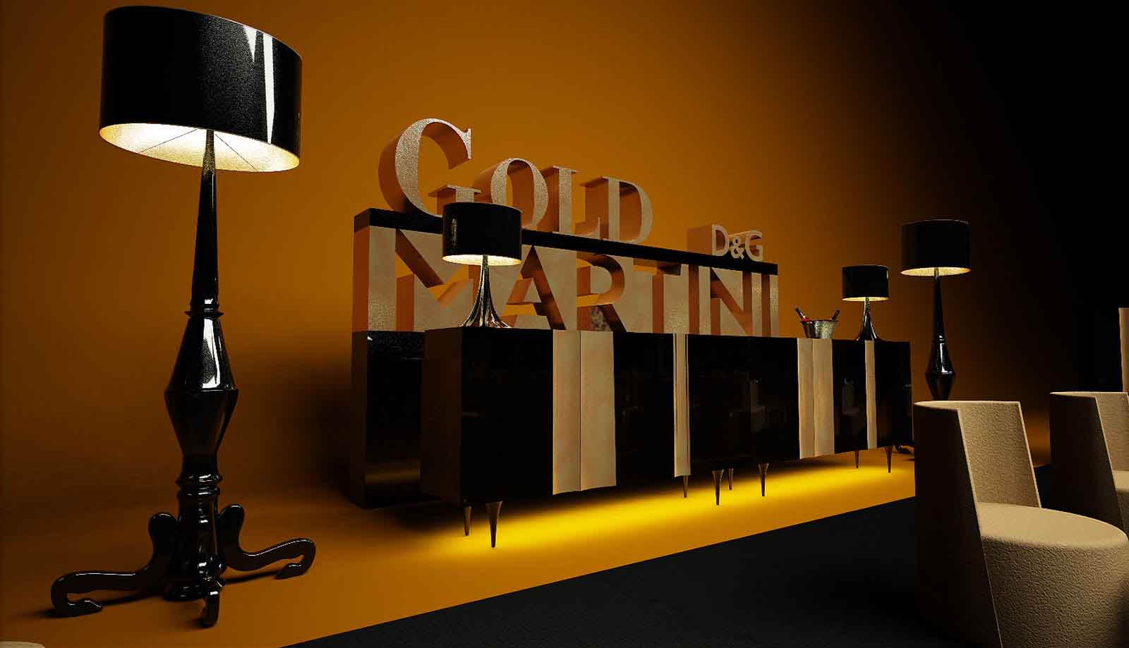 Martini Gold Bar 2013
